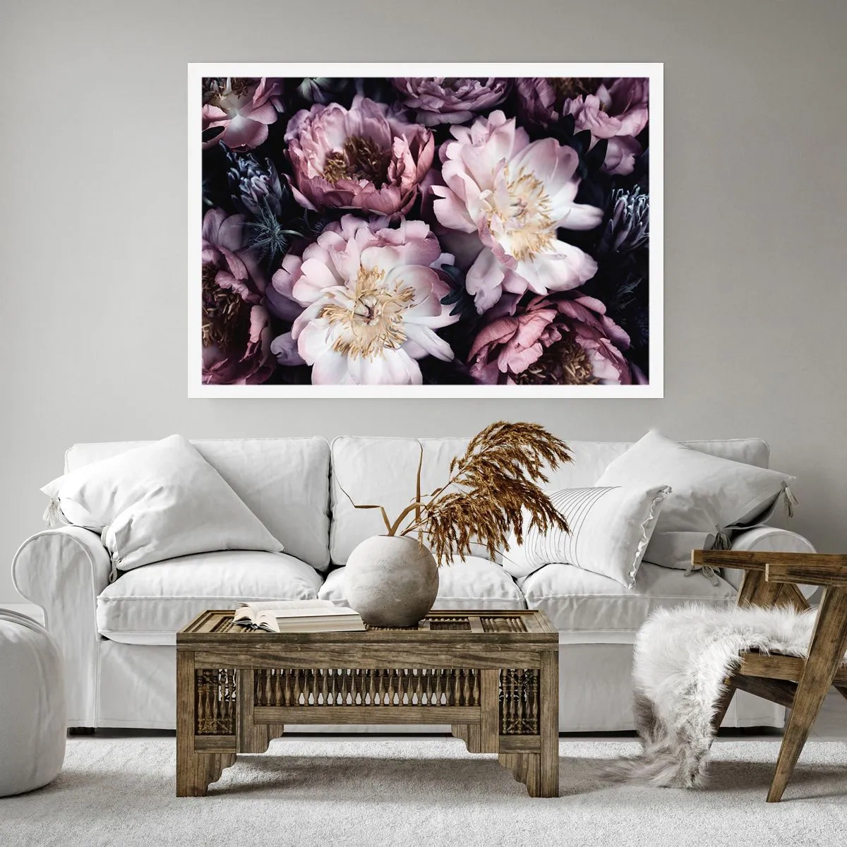 Plakát - Kytice ve starém stylu - 91x61 cm