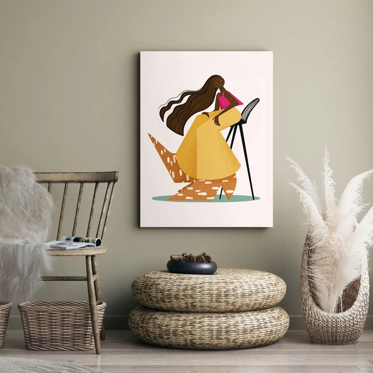 Obraz na plátně - Móda je také zábava - 45x80 cm