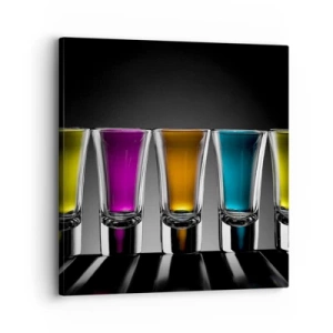 Obraz na plátně - Barvy radosti - 30x30 cm