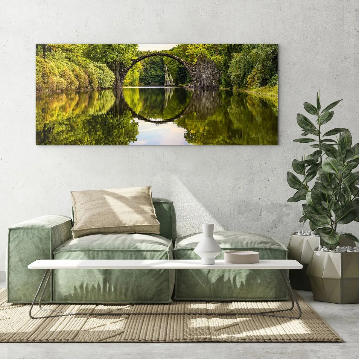 Obraz na skle - Na rozhraní dvou světů - 160x50 cm