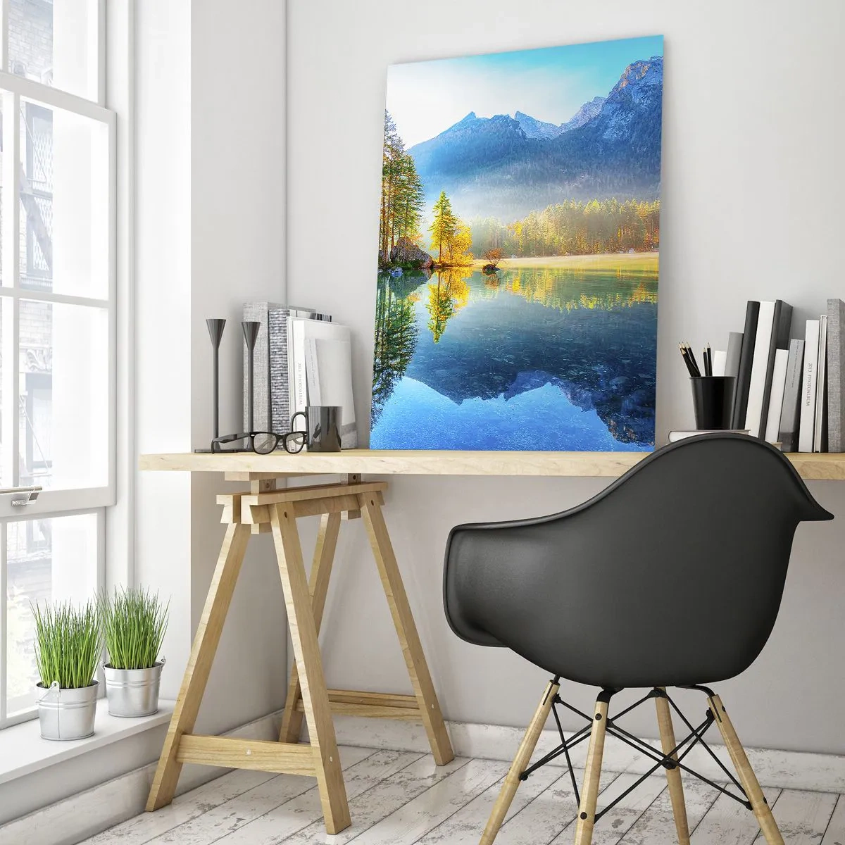 Obraz na skle - Majestát a sladkost - 50x70 cm