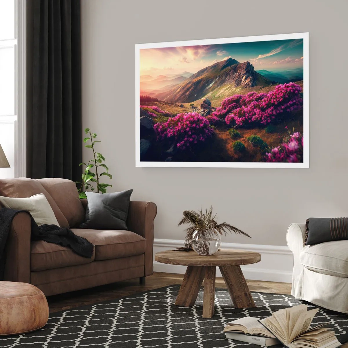 Plakát - Léto na horách - 91x61 cm