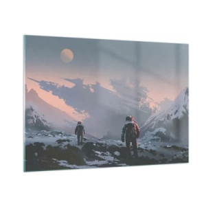 Obraz na skle - Pod neznámou hvězdou - 100x70 cm