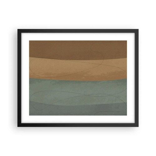 Plakát v černém rámu - Horizontální kompozice - 50x40 cm