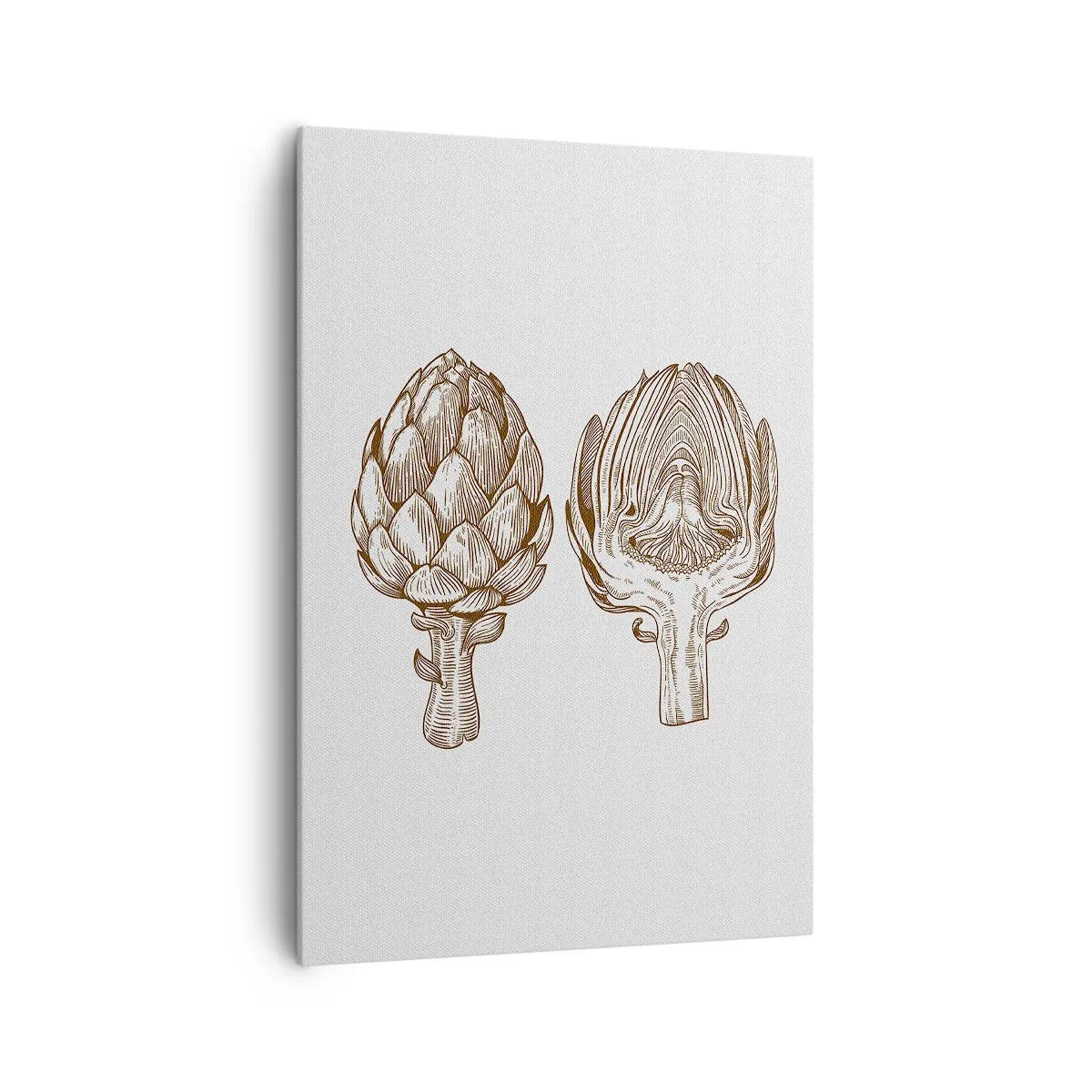 Obraz na plátně - Hodiny anatomie - 70x100 cm