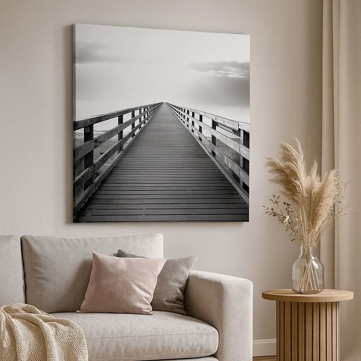 Obraz na plátně - Do dálky… - 30x30 cm