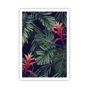 Plakát - Vzplanout v zeleném - 70x100 cm