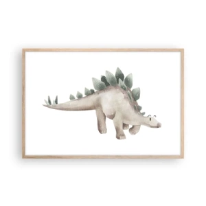 Plakát v rámu světlý dub - Váš přítel - 91x61 cm