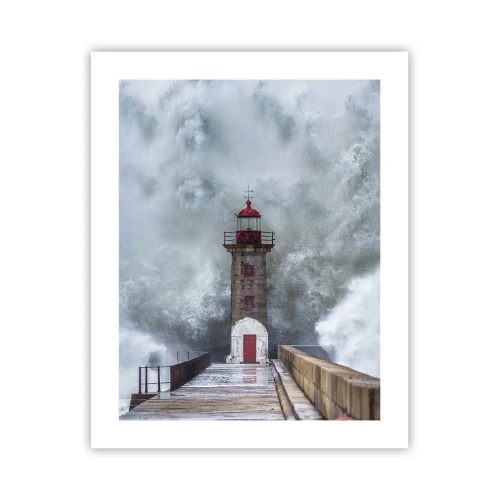 Plakát - Hukot vody, šum větru - 40x50 cm