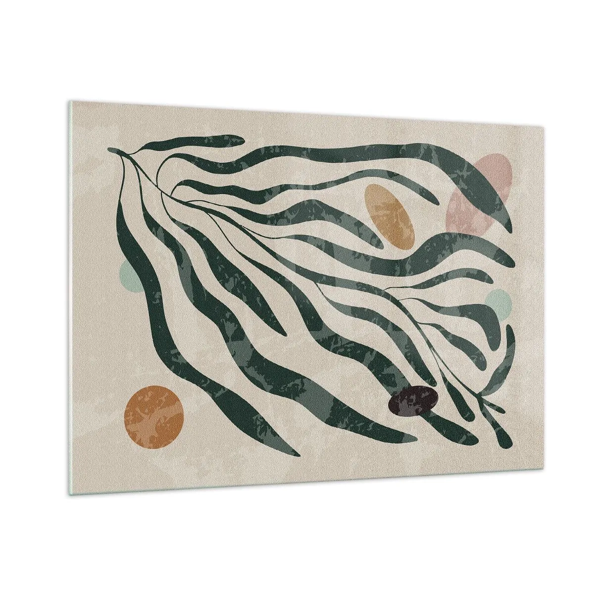 Obraz na skle - Uprostřed zeleně - 100x70 cm