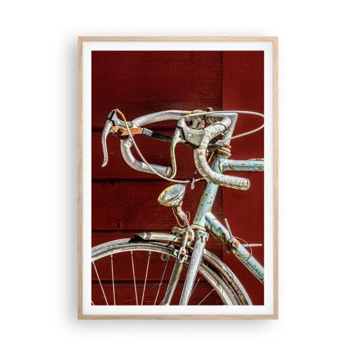 Plakát v rámu světlý dub - Stvořený pro vítězství - 70x100 cm