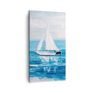 Obraz na plátně - S přítelem po boku - 45x80 cm