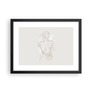 Plakát v černém rámu - Jako citlivý nástroj - 40x30 cm