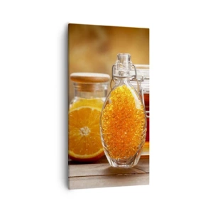 Obraz na plátně - Sluneční chutě a aromata - 55x100 cm