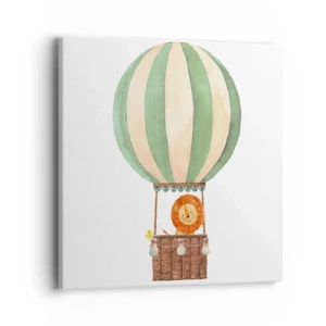 Obraz na plátně - Leonovy cesty - 40x40 cm