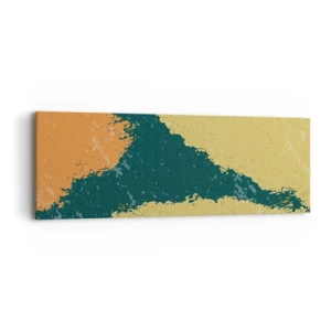 Obraz na plátně - Abstrakce – zpomalený pohyb - 90x30 cm