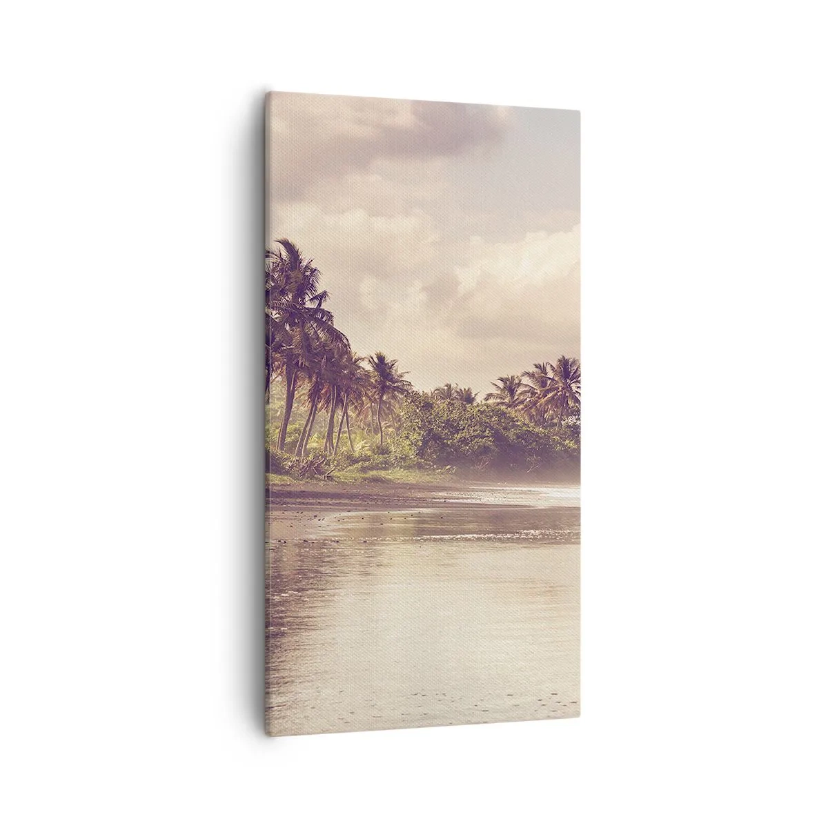 Obraz na plátně - Pohlazení vln - 55x100 cm