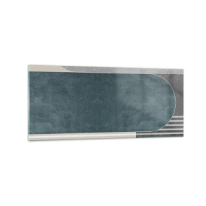 Obraz na skle - Kompozice na úrovni - 120x50 cm