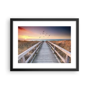 Plakát v černém rámu - Prostor pro vzestupy - 40x30 cm