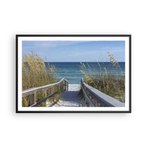 Plakát v černém rámu - Na slunci, ve větru - 91x61 cm