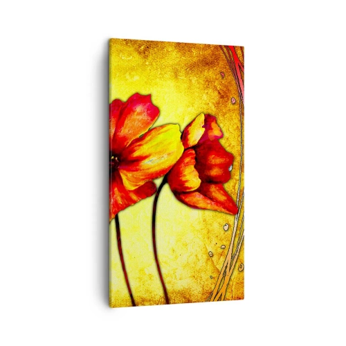 Obraz na plátně - V secesní dekoraci - 45x80 cm