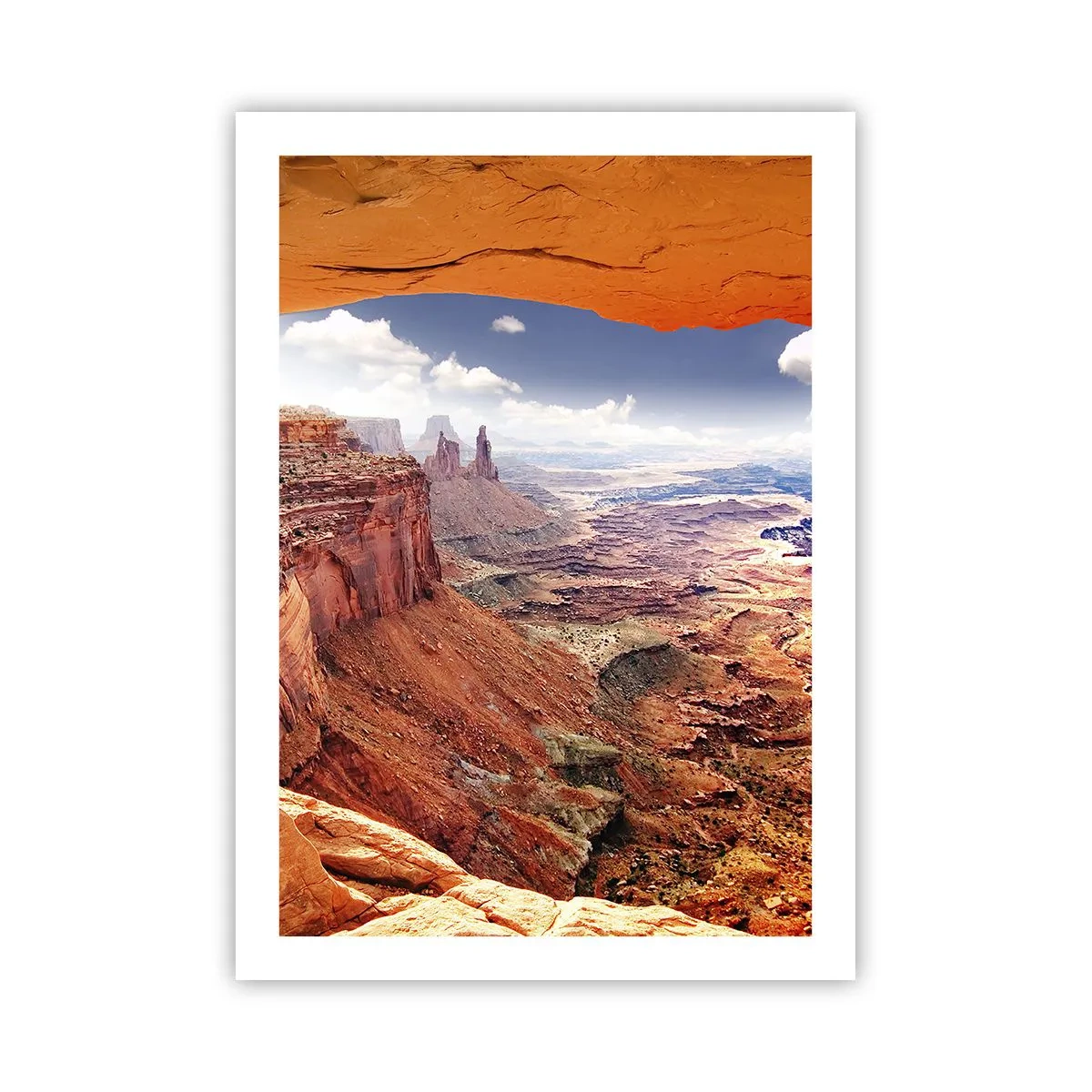 Plakát - Vytesané samotnou přírodou - 50x70 cm