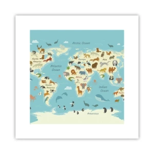 Plakát - Dobří sousedé - 30x30 cm