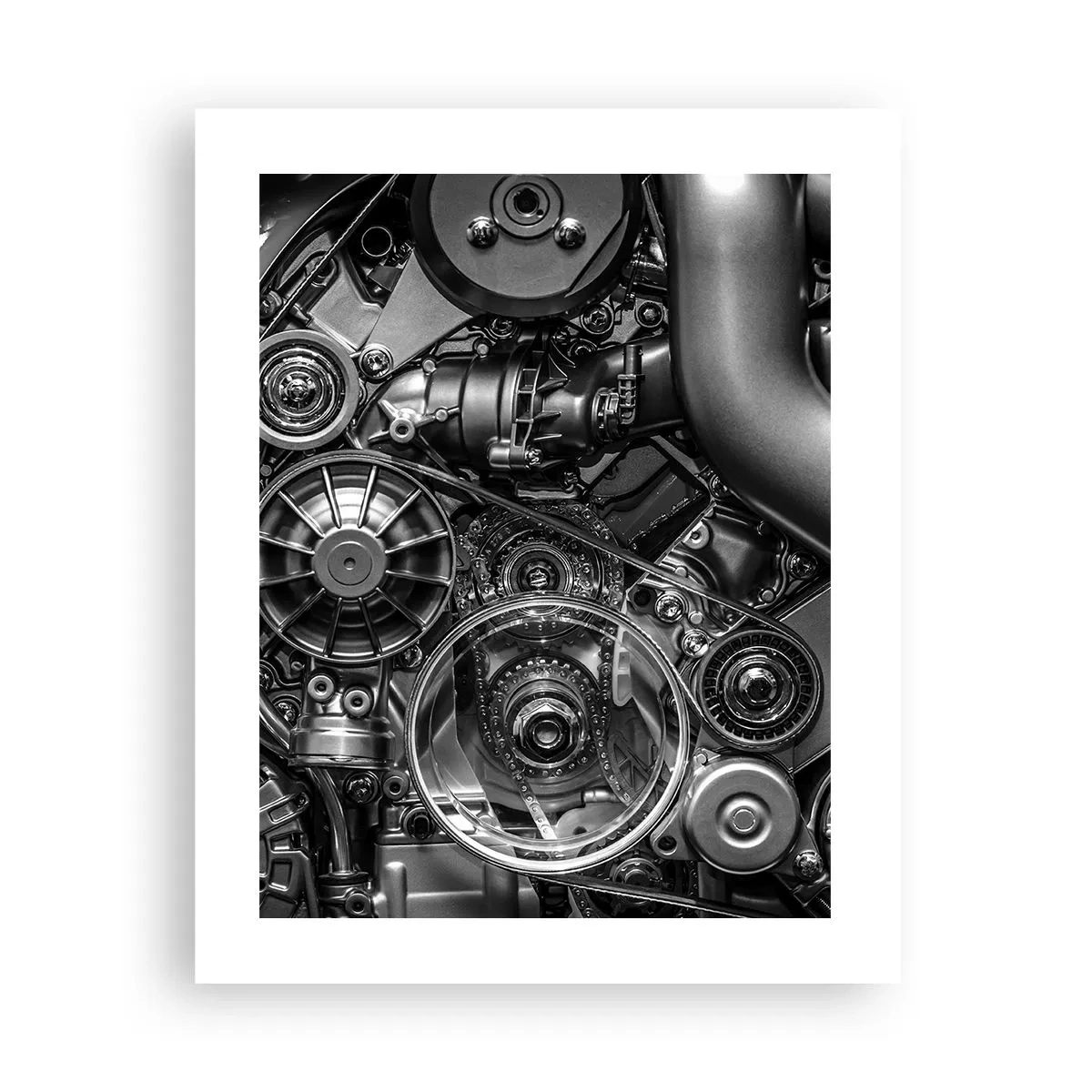 Plakát - Poezie mechaniky - 40x50 cm