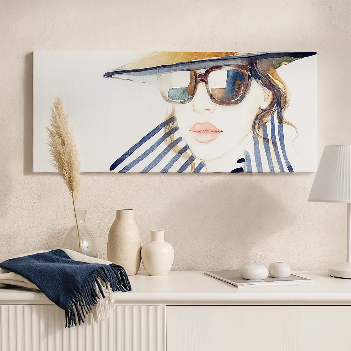 Obraz na plátně - Florida vítá! - 30x30 cm