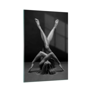 Obraz na skle - Geometrie nahoty - 80x120 cm