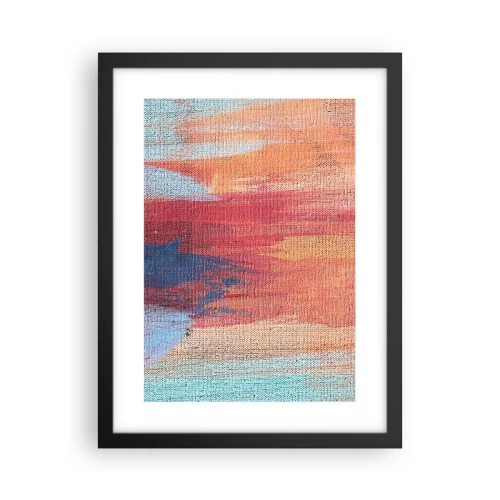 Plakát v černém rámu - Stékat duhou - 30x40 cm