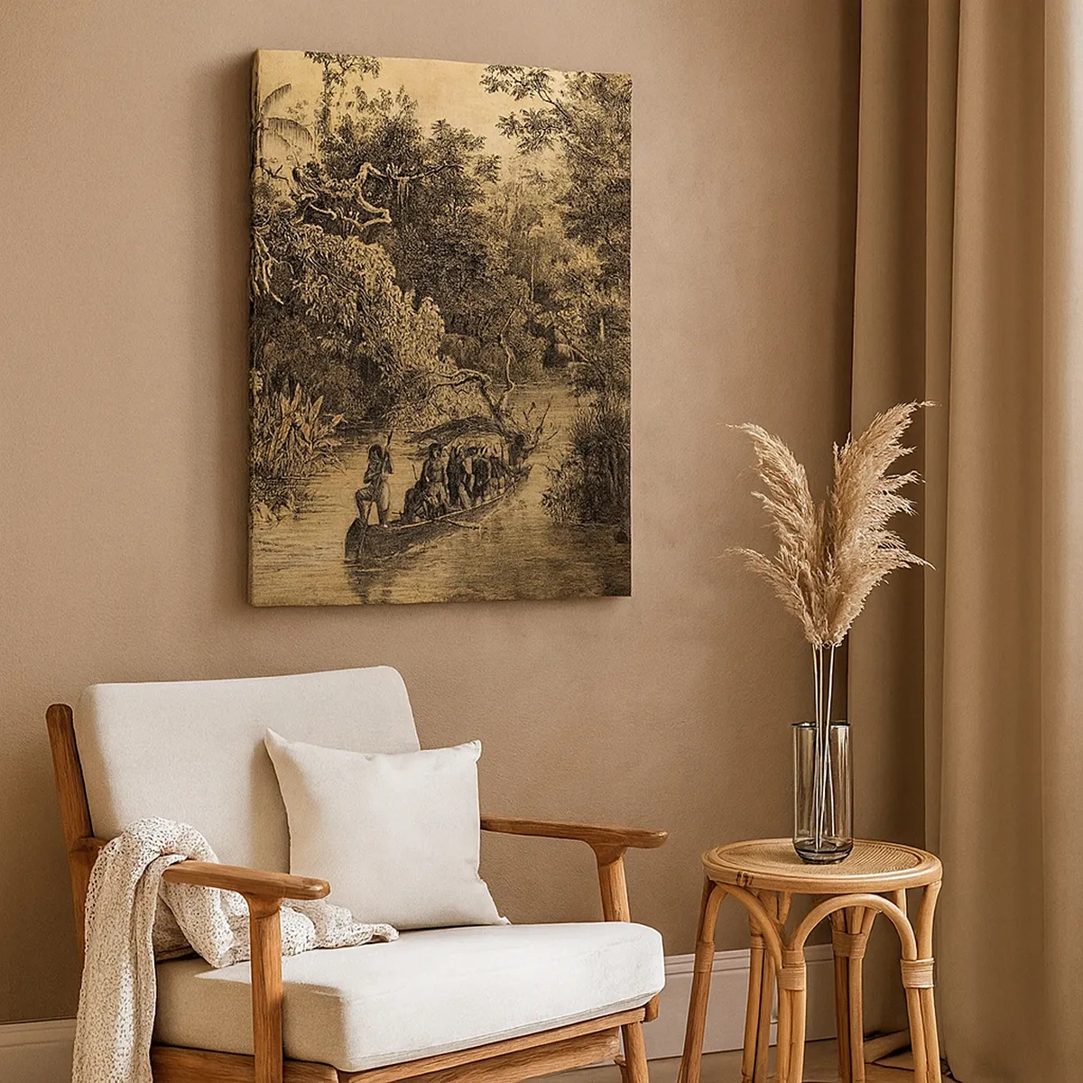 Obraz na plátně - Výlet ke zdroji - 50x70 cm