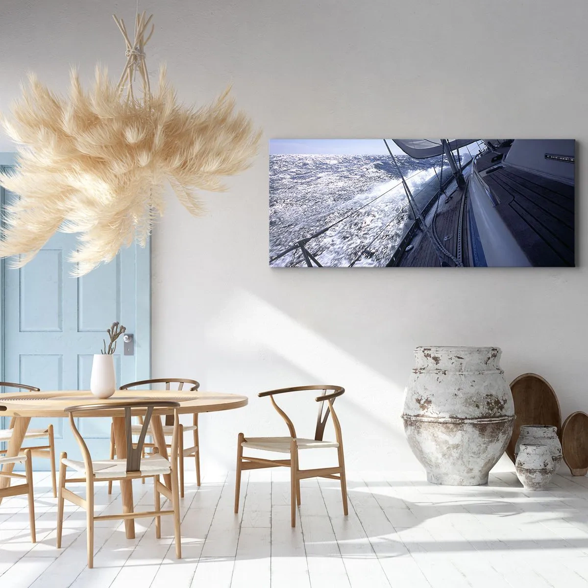 Obraz na plátně - Vím, co znamená být ptákem - 140x50 cm