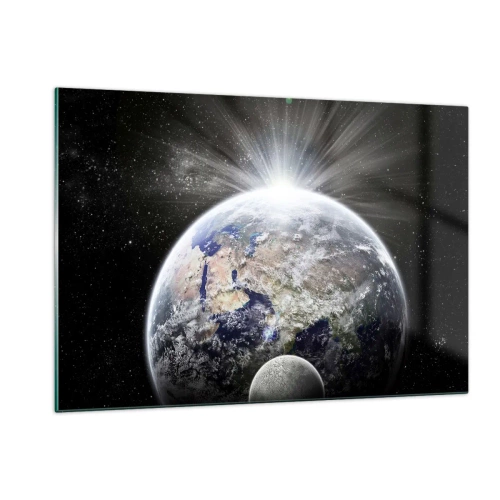 Obraz na skle - V plném lesku - 120x80 cm