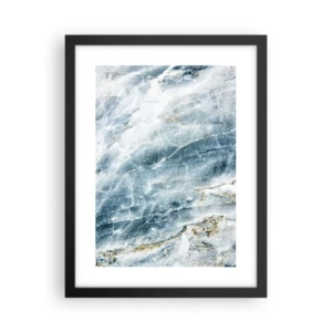 Plakát v černém rámu - Ledový svět - 30x40 cm