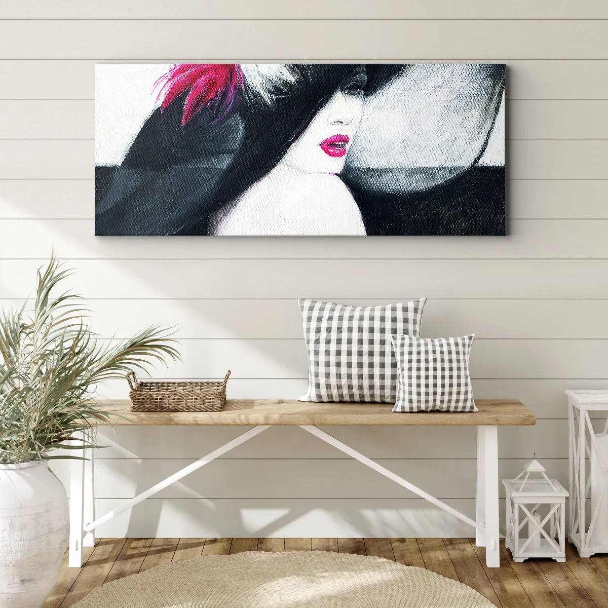 Obraz na plátně - Vždy tajemství - 140x50 cm