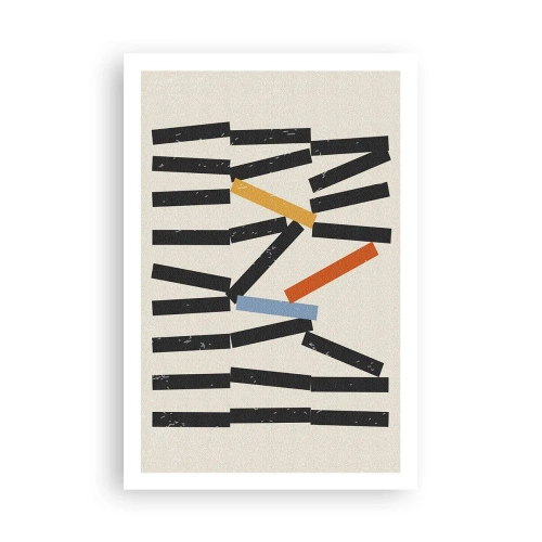 Plakát - Domino – kompozice - 61x91 cm