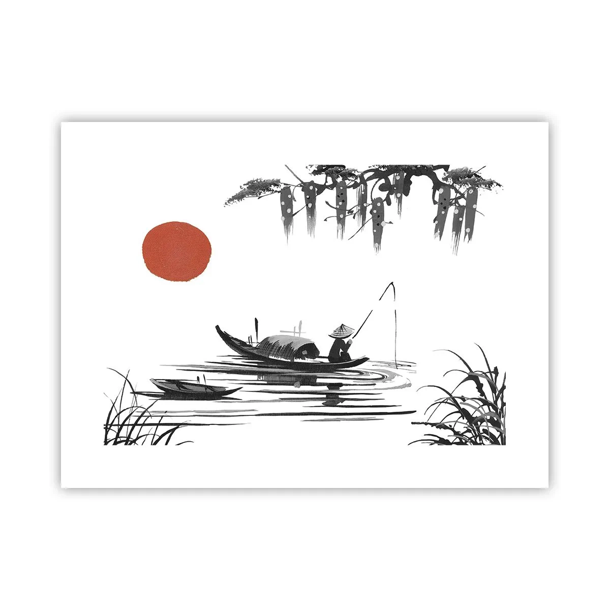 Plakát - Asijské odpoledne - 40x30 cm