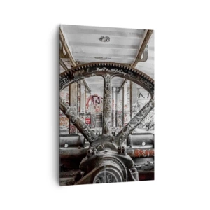 Obraz na plátně - Tajný život továrny - 80x120 cm