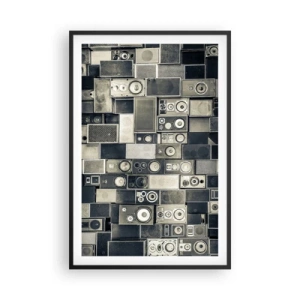 Plakát v černém rámu - A vše je v pořádku - 61x91 cm