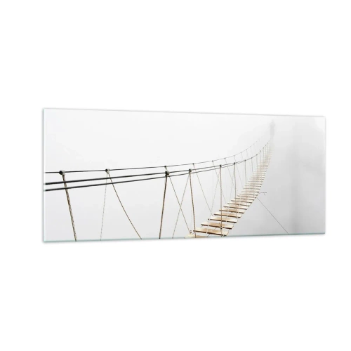 Obraz na skle - Kam vás zavede? - 100x40 cm