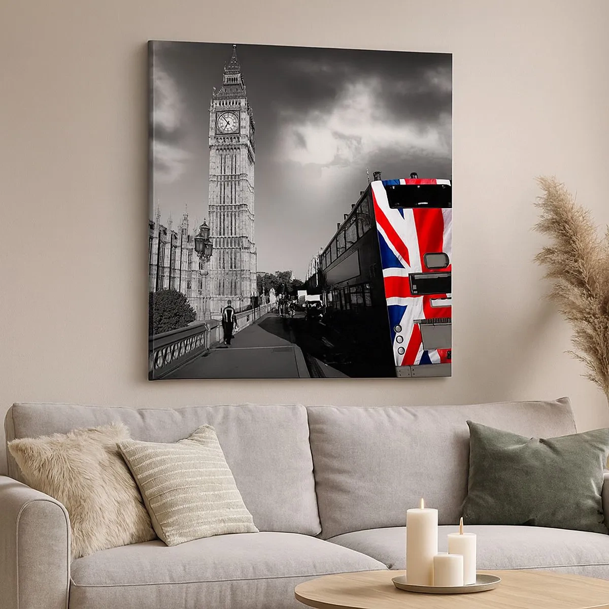 Obraz na plátně - Hrdá a velká - 30x30 cm