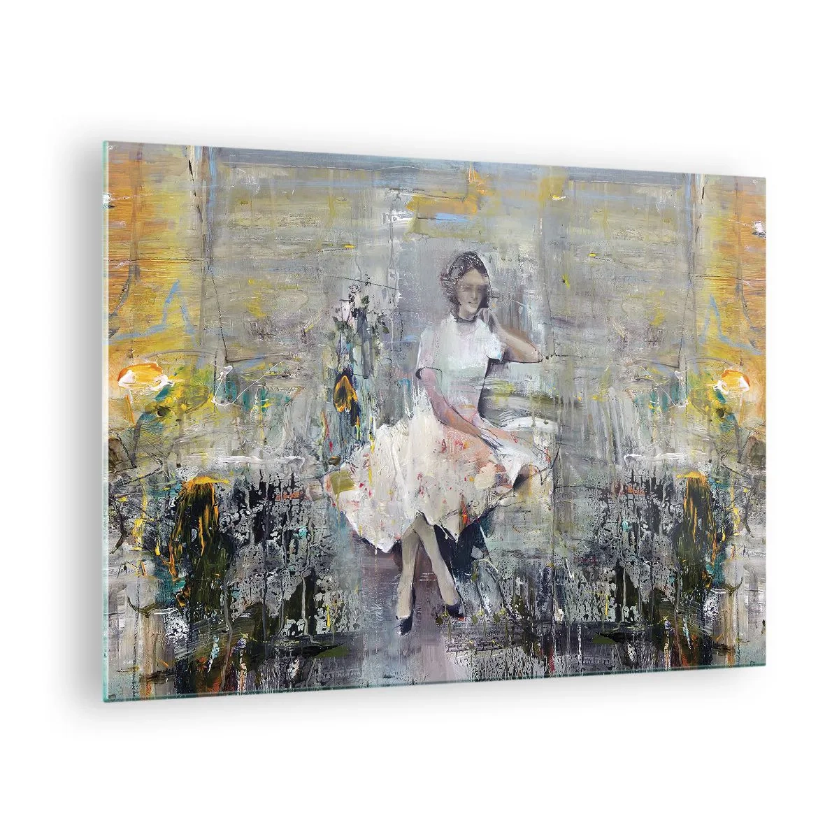 Obraz na skle - Klasické a moderní - 70x50cm - Klasická a moderní - Moderní nástěnná dekorace do obývacího pokoje a ložnice ARTTOR