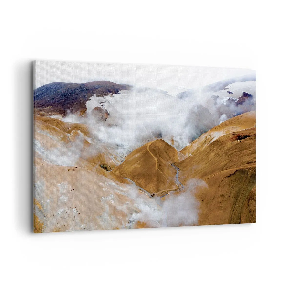 Obraz na plátně - Drsná krása Islandu - 120x80 cm