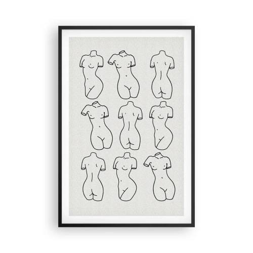 Plakát v černém rámu - Pouze Venuše - 61x91 cm