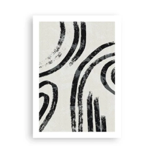 Plakát - Napůl zastavený - 50x70 cm