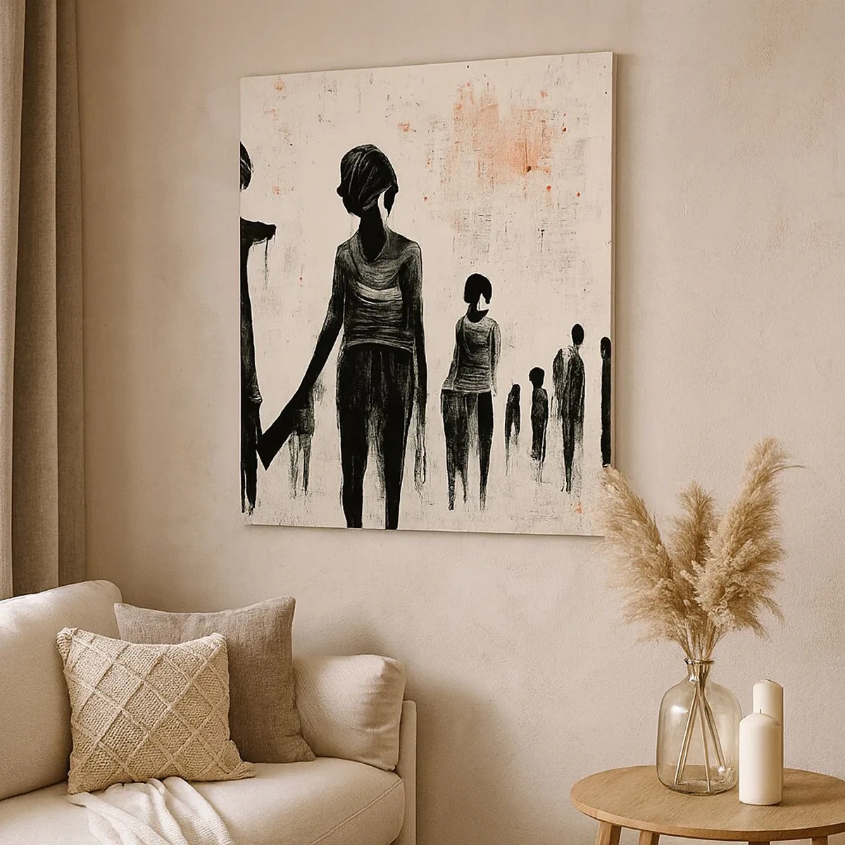 Obraz na plátně - Proti samotě - 30x30 cm