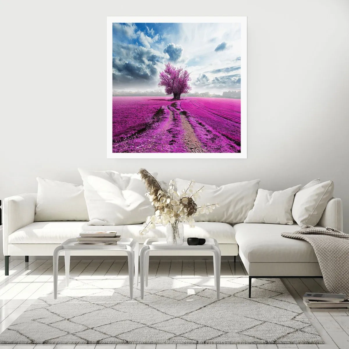 Plakát - Vřesoviště - divočina - 50x50 cm