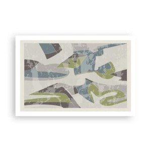 Plakát - Kompozice za sklem - 91x61 cm