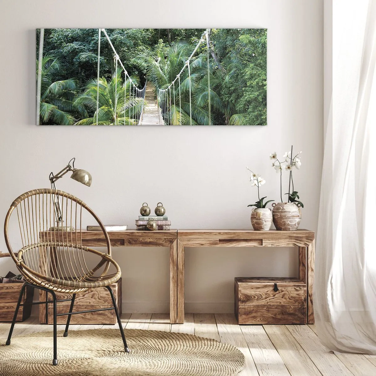 Obraz na plátně - Welcome to the jungle! - 160x50 cm